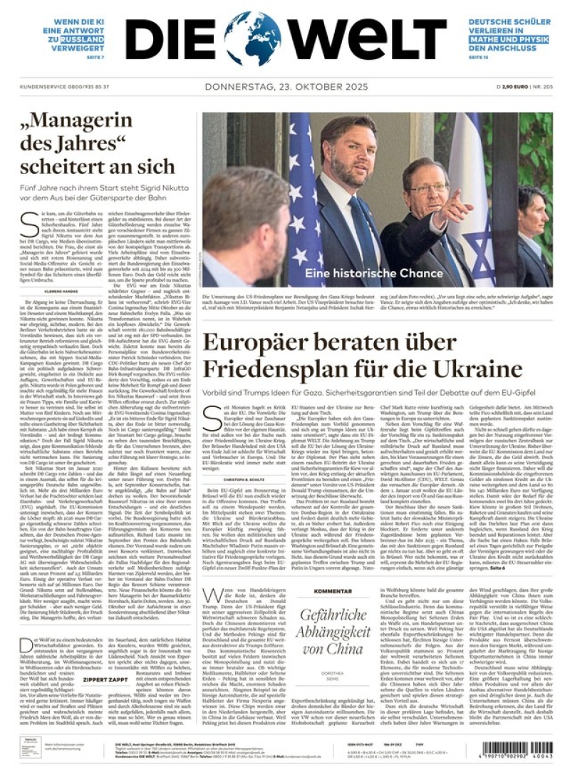 DIE WELT DIE WELT