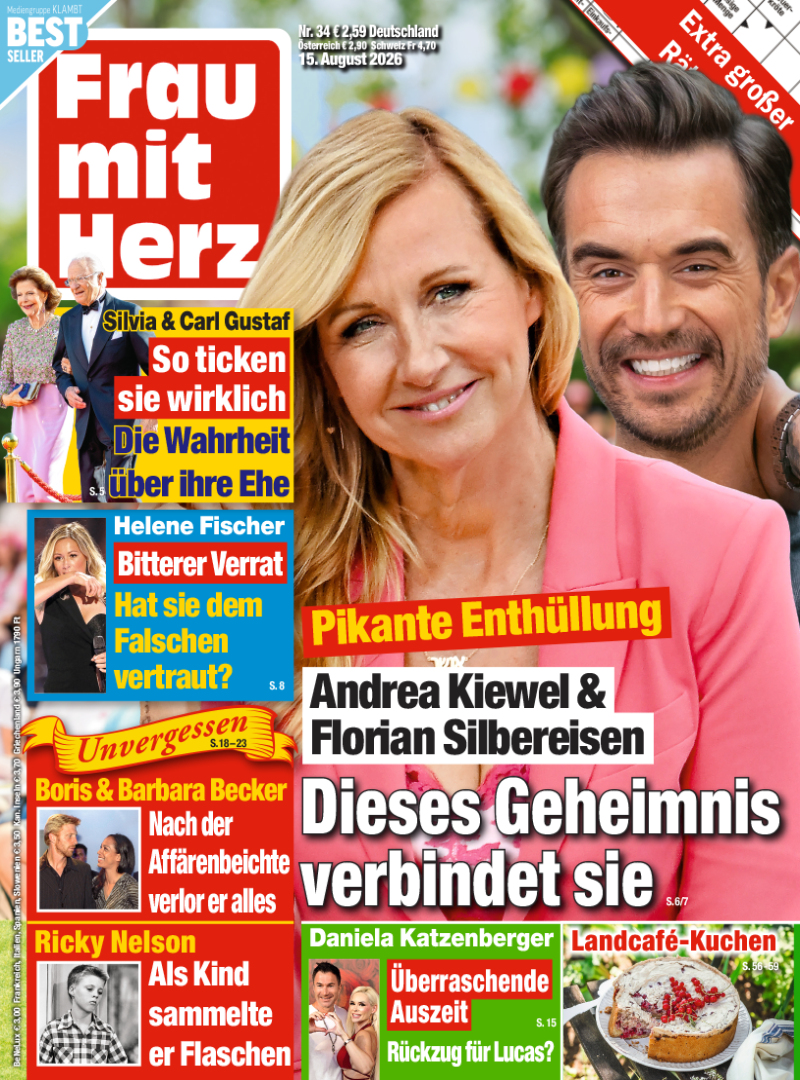 Frau mit Herz