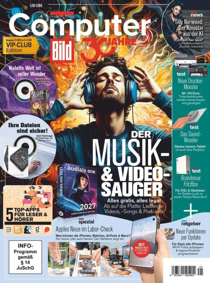 Computer BILD mit DVD
