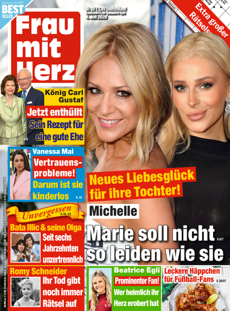 Frau mit Herz
