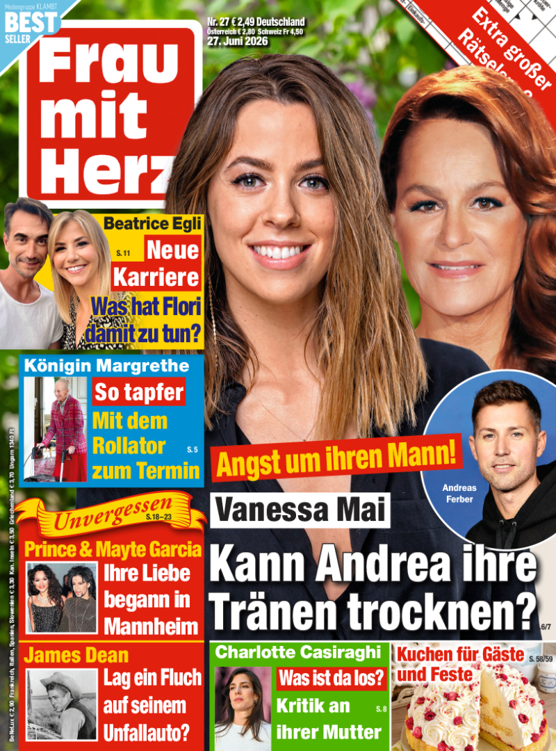 Frau mit Herz