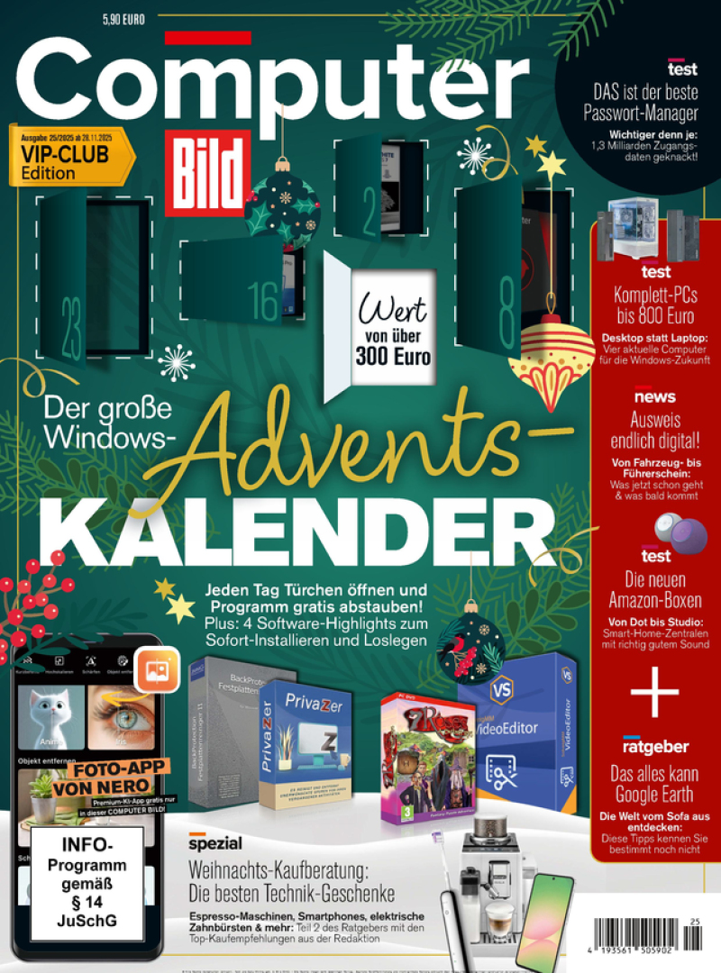 Computer BILD mit DVD