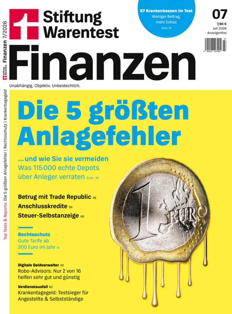 Stiftung Warentest Finanzen